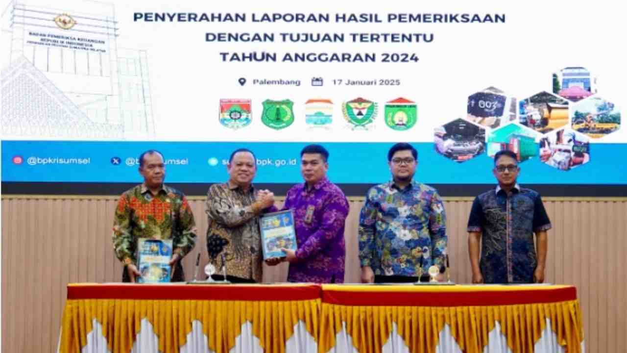 Terima LHP Semester II Tahun Anggaran 2024 dari BPK, Pj Bupati Muba Sampaikan Hal Ini