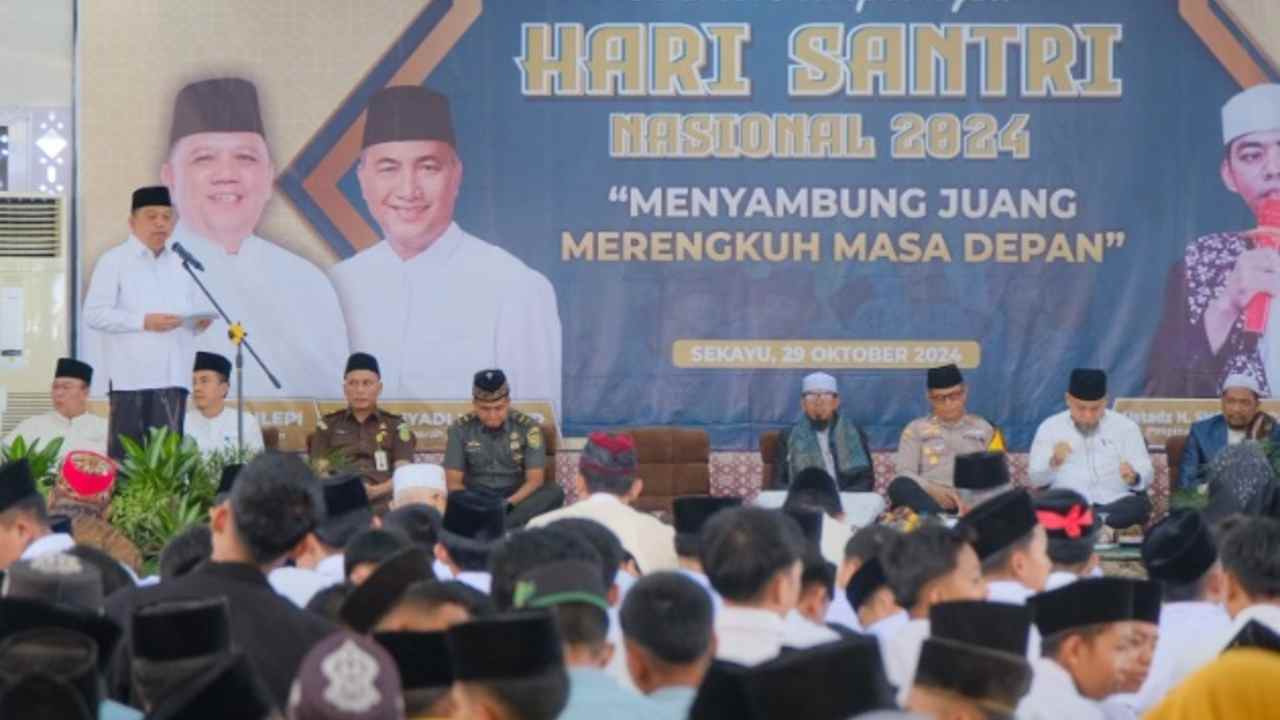 Peringati Hari Santri Nasional 2024, Ini Pesan Pj Bupati Muba Sandi Fahlepi