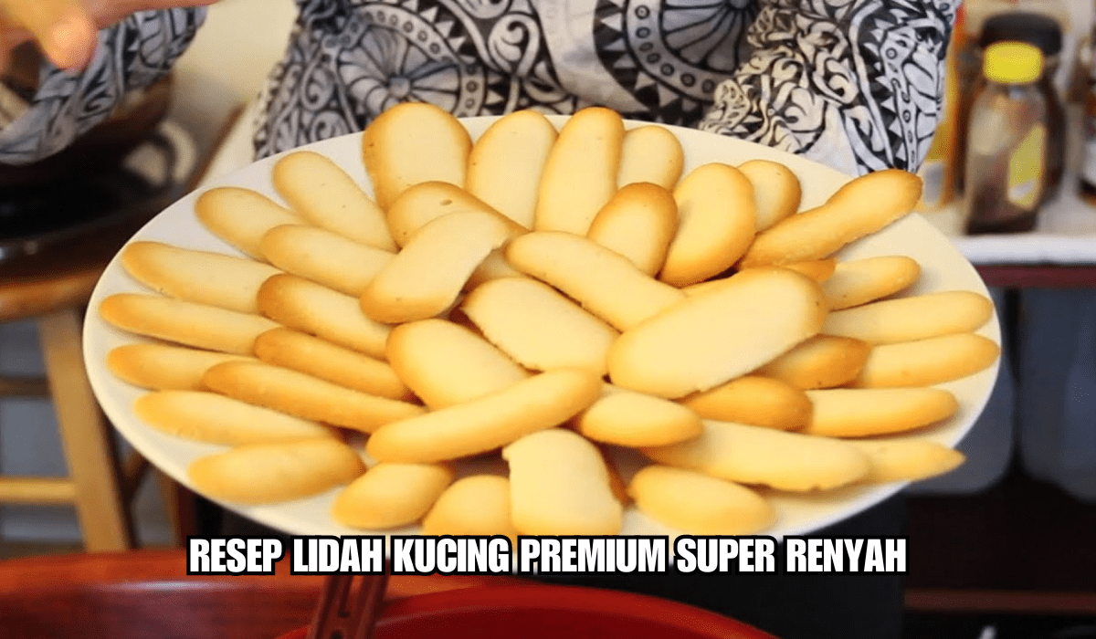Resep Kue Kering Lebaran: Begini Cara Membuat Lidah Kucing Premium Super Renyah, Dijamin Anti Gagal!