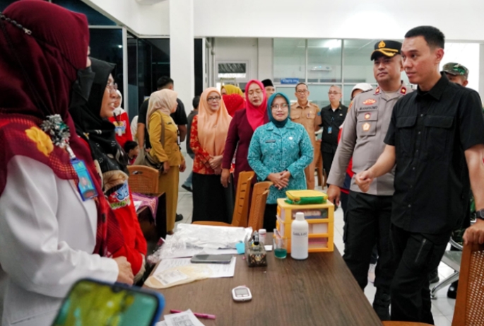 Aksi Sehat di RSUD Kayuagung, Bupati Muchendi Apresiasi Pelayanan Kesehatan Masyarakat