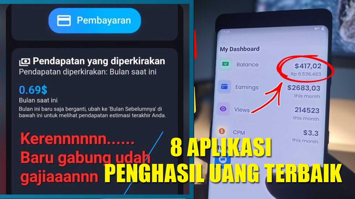 Mau Dapat Duit Cepat? Ini 8 Aplikasi Penghasil Uang Terbaik, Bisa Kasih Kamu Saldo DANA Hingga Rp350.000