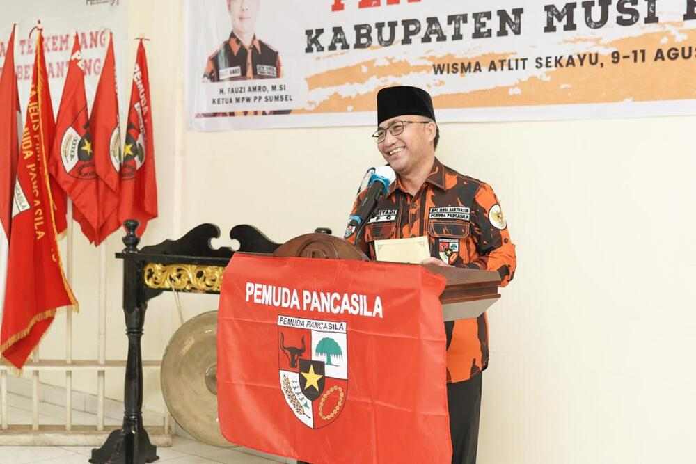 Pj Bupati Muba Ajak Kader Pemuda Pancasila Lakukan Ini