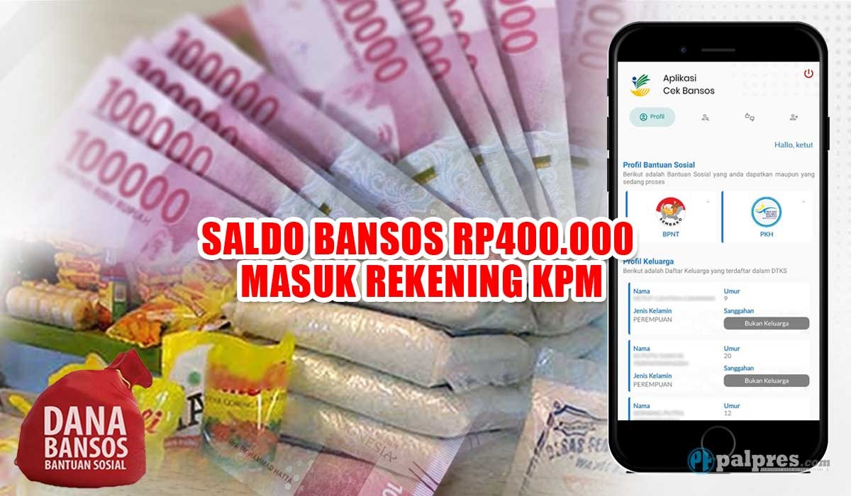 Saldo Bansos Rp400.000 Masuk Rekening KPM, Benarkah BLT BPNT Tahap 5 Sudah Cair? Cek di Sini Ya