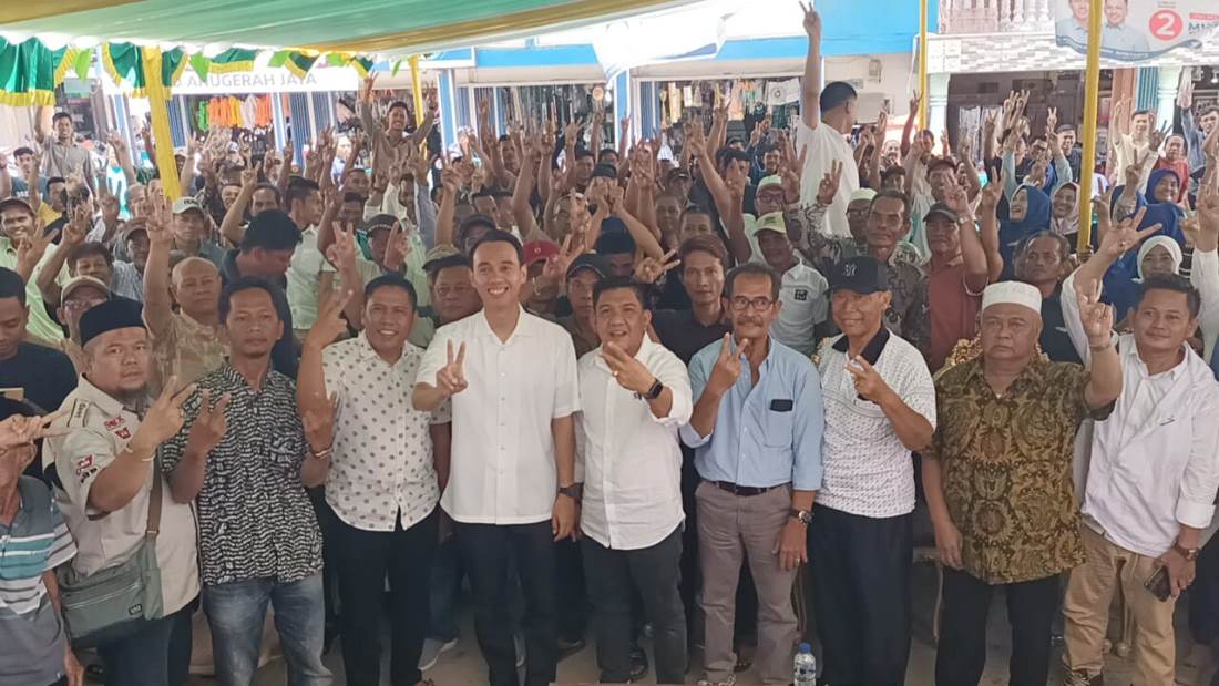 Masyarakat Pantai Timur Siap Menangkan Muchendi - Supriyanto di Pilkada OKI 2024