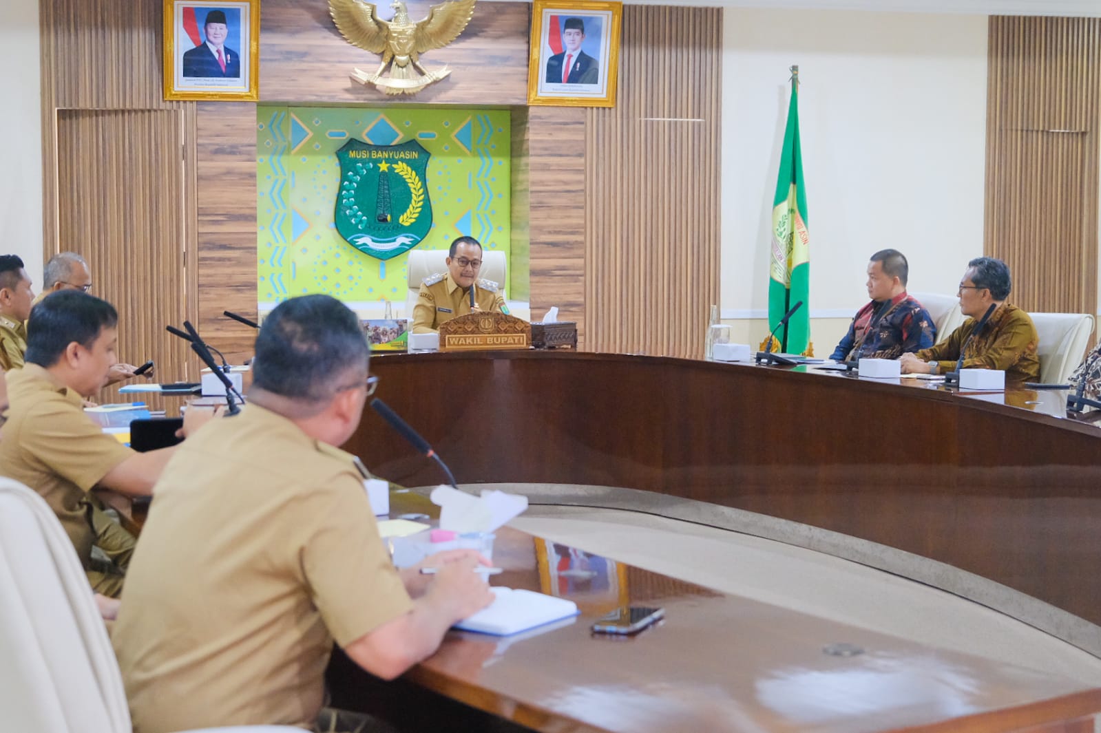 Wabup Muba Sambut Tim Entry Meeting BPK Perwakilan Provinsi Sumsel, Ini Pesan Bagi OPD? 
