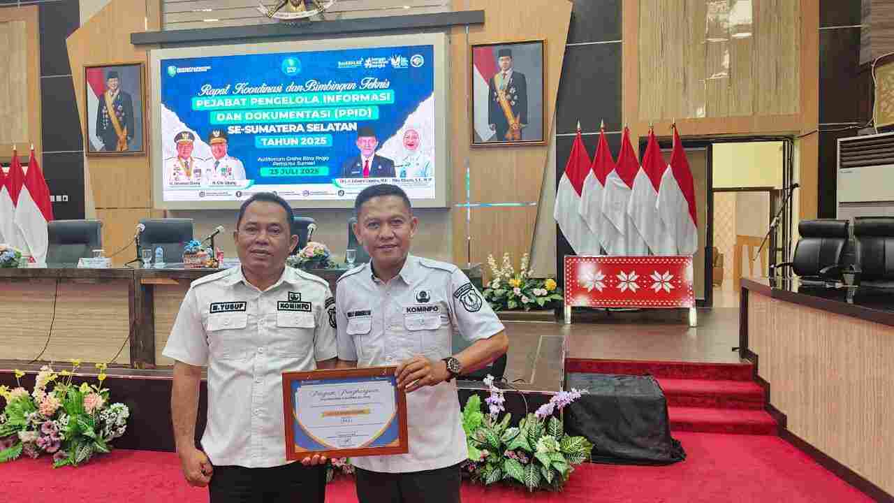 Bikin Bangga! Layanan Informasi Unggul Muba Raih SLIP Award 2025