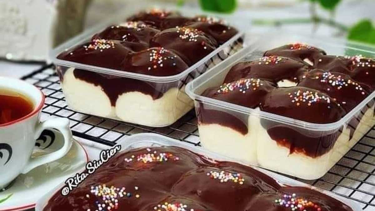 Sekali Gigit Langsung Lumer! Ini Dia Donat Kukus Saus Coklat Dijamin Nyoklat Banget