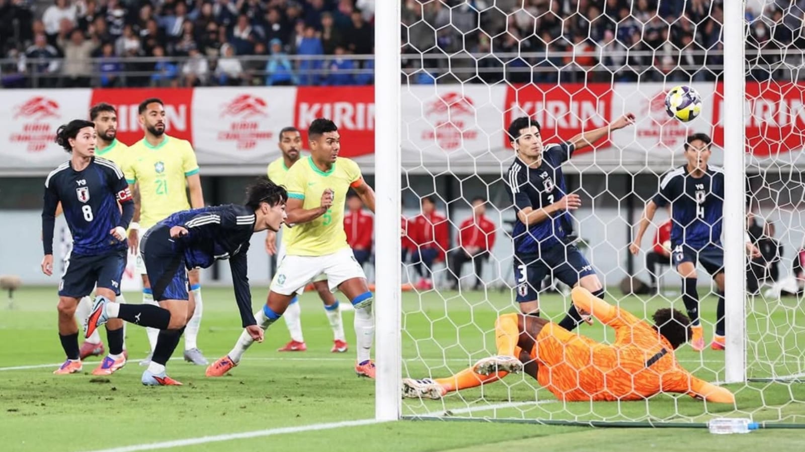 Jepang Kalahkan Brasil Ueda Bawa Skuad Samurai Biru Bangkit di babak kedua