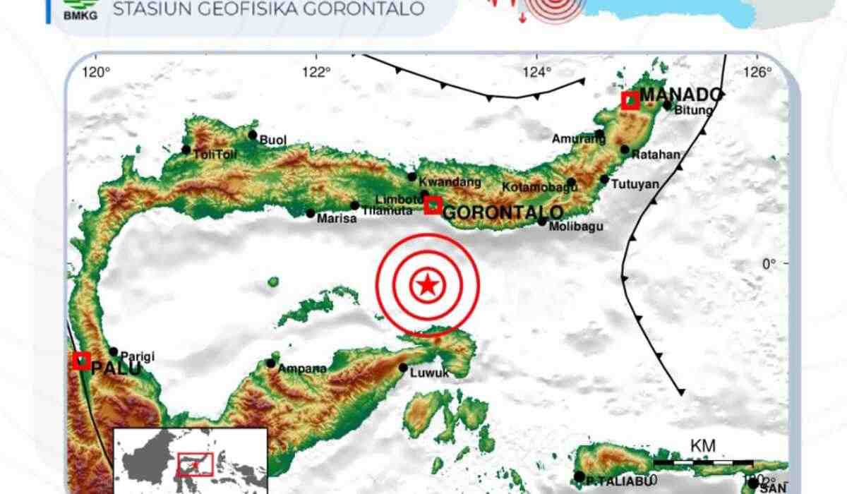 Gempa Dangkal 3.1 M Guncang Sidrap Sulsel, Dipicu Aktivitas Sesar Walanae