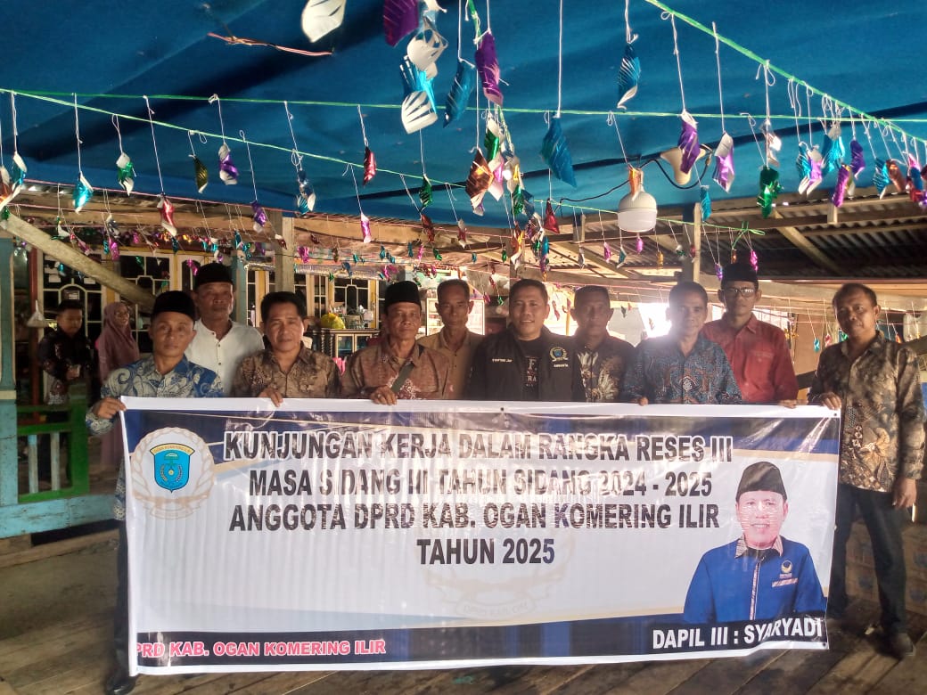 Reses Anggota DPRD OKI 2025: Masyarakat Dapil III Harapkan Perbaikan Jalan Poros Kabupaten
