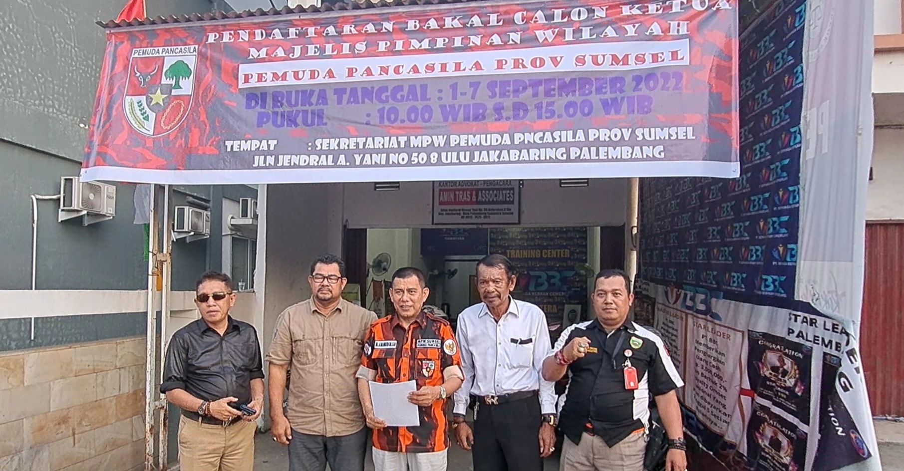  MPW Pemuda Pancasila Provinsi Sumsel Buka Pendaftaran Bakal Calon Ketua 