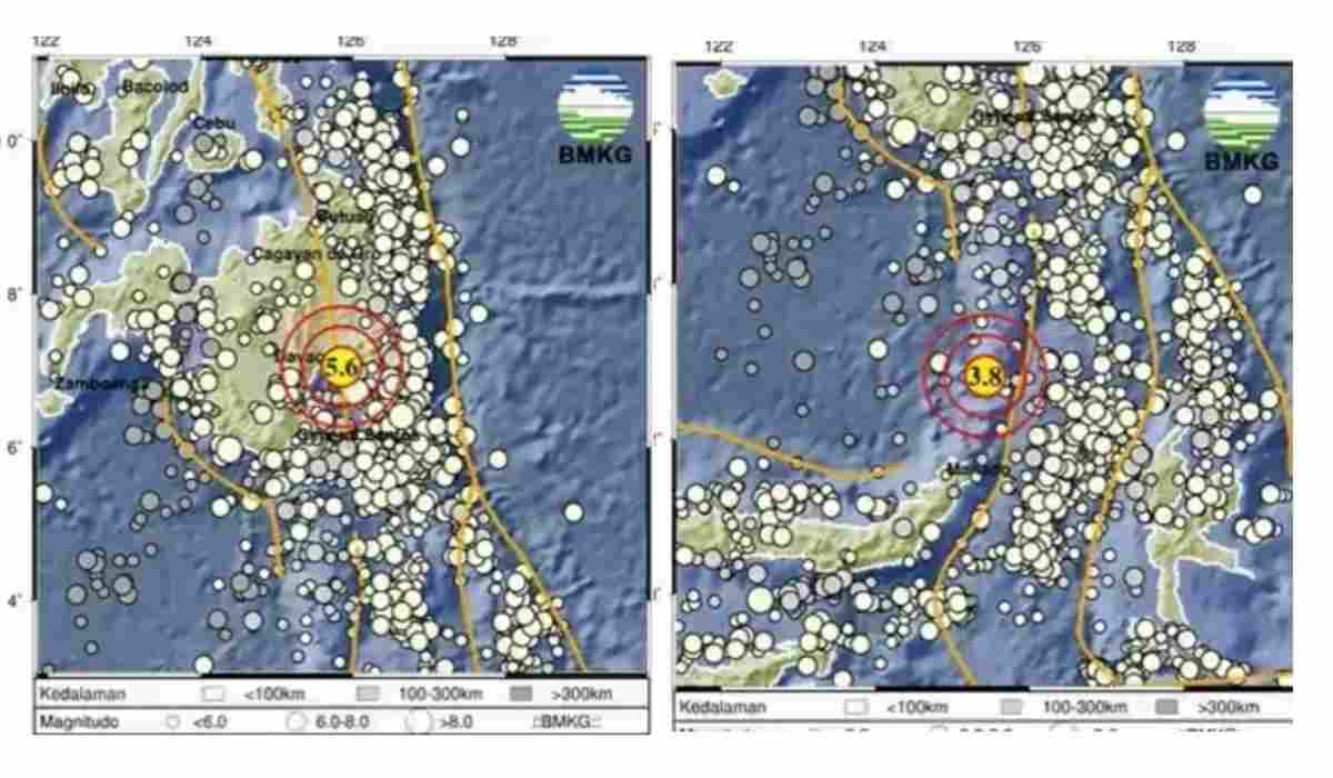 Lebaran 2024 Hari Kedua, Sulut 3 Kali Digoyang Gempa Bumi, Terkuat Capai 5.6 Magnitudo