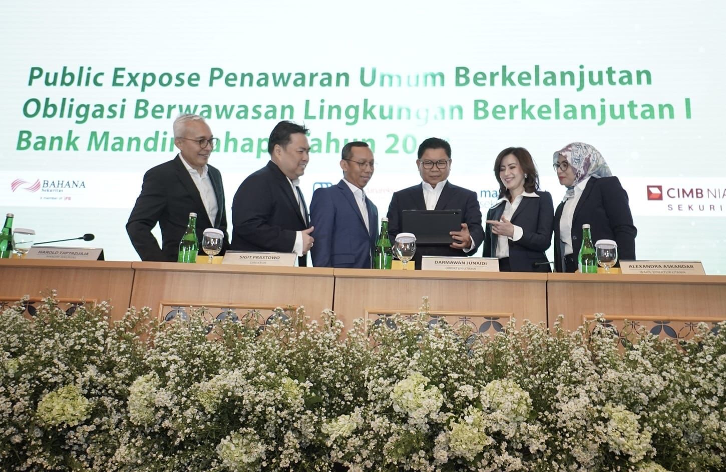 Komitmen Bangun Bisnis Berkelanjutan, Bank Mandiri Incar Rp5 Triliun dari Penerbitan Green Bond