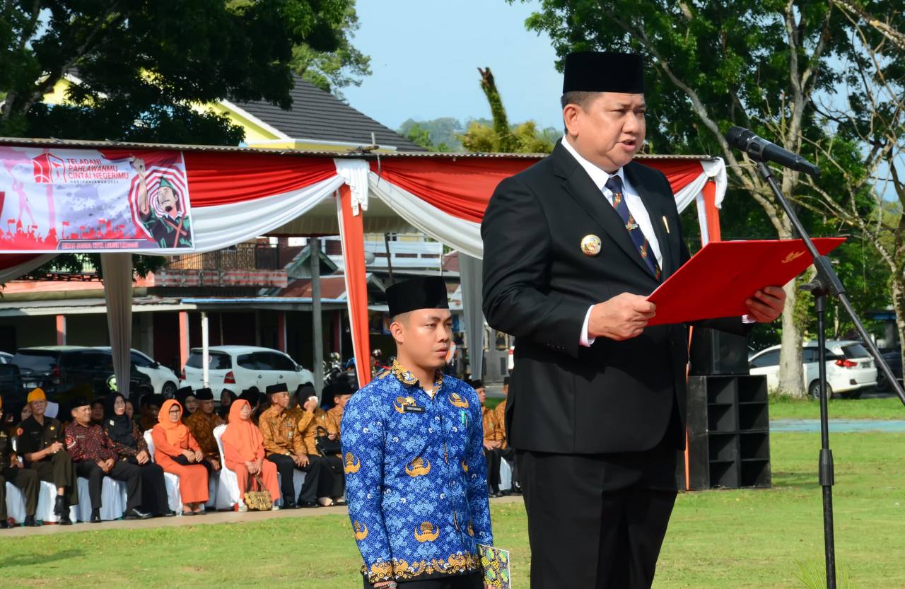 PJ Wali Kota Lubuklinggau H Koimudin Pimpin Upacara Peringati Hari Pahlawan