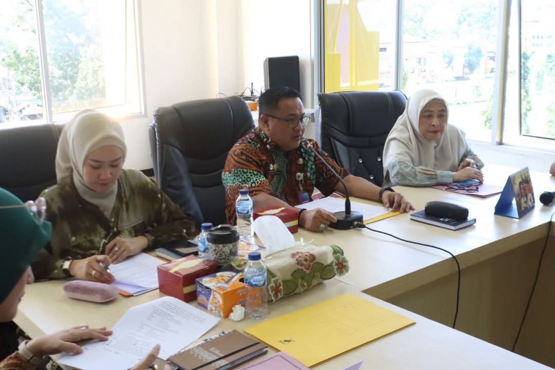 Pemkot Lubuk Linggau Ikut Stand Pameran Berbentuk Perahu dengan Kemudi Bercabang Delapan