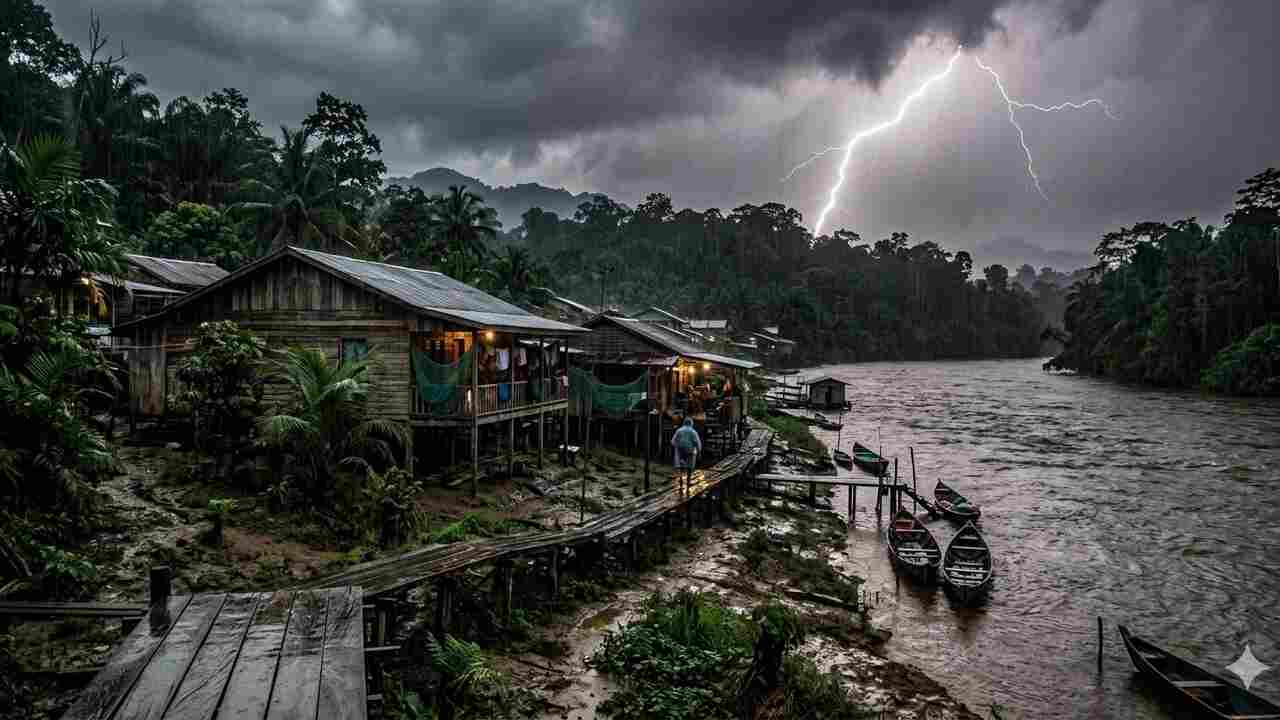 Prakiraan Cuaca Sumsel Hari Ini, Palembang, Prabumulih dan OI Waspada Hujan Petir