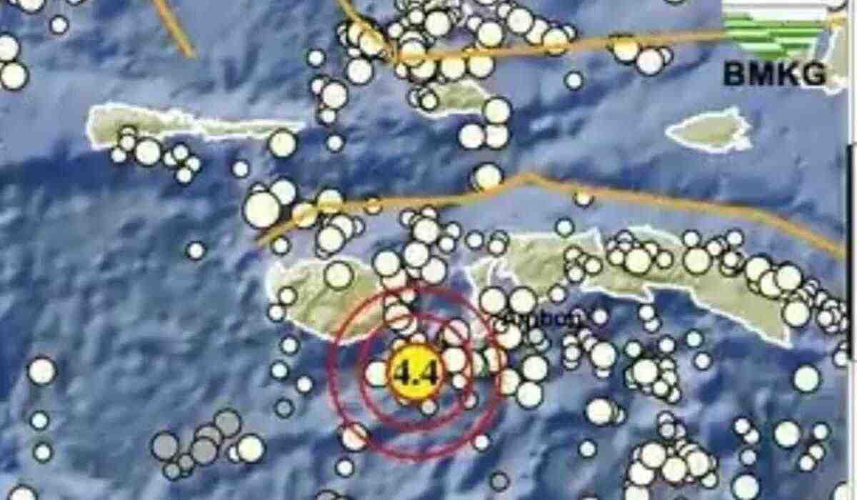 Gempa Guncang Buru Selatan Maluku, Kekuatannya 4.4 Magnitudo