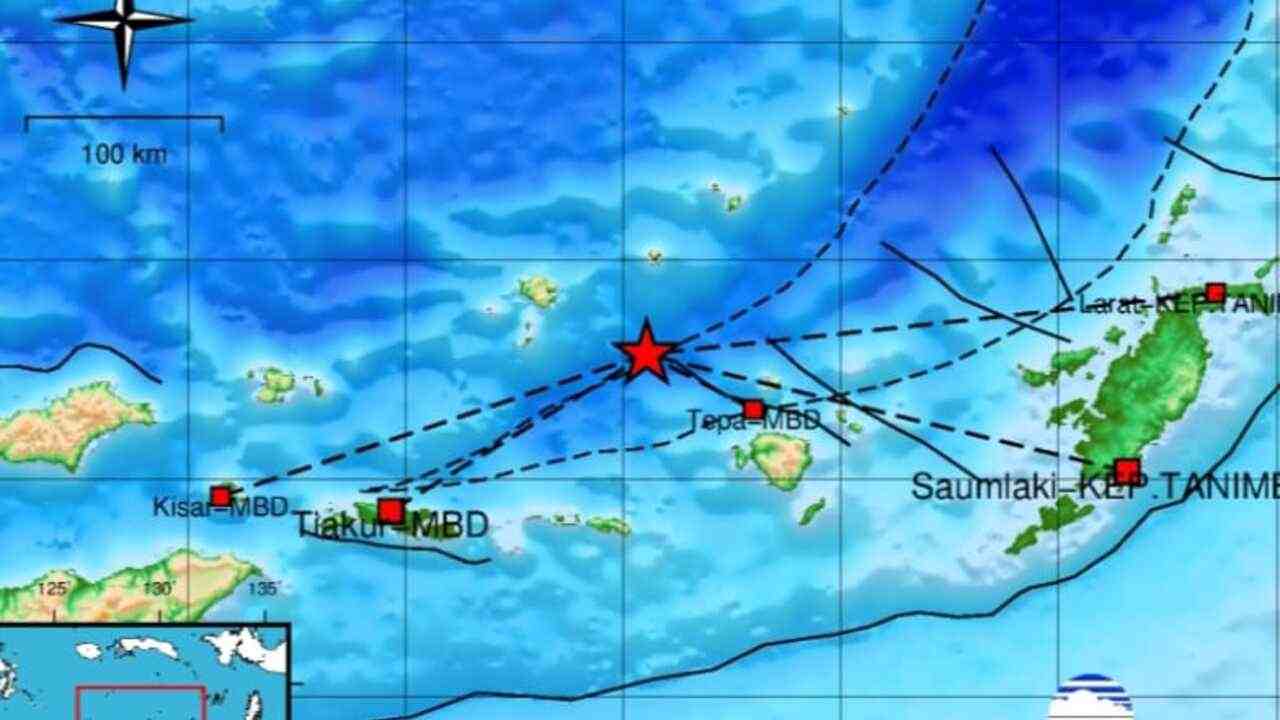 Gempa 4.3 Magnitudo Guncang Maluku Barat Daya, Terjadi pada Kedalaman 164 Km, Tak Berpotensi Tsunami