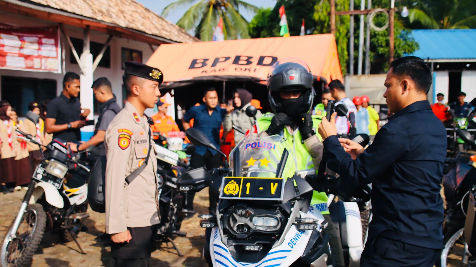 Monitoring Karhutla di OKI, Kapolda Tegaskan Tidak Ada Toleransi untuk Pelaku Pembakaran Lahan