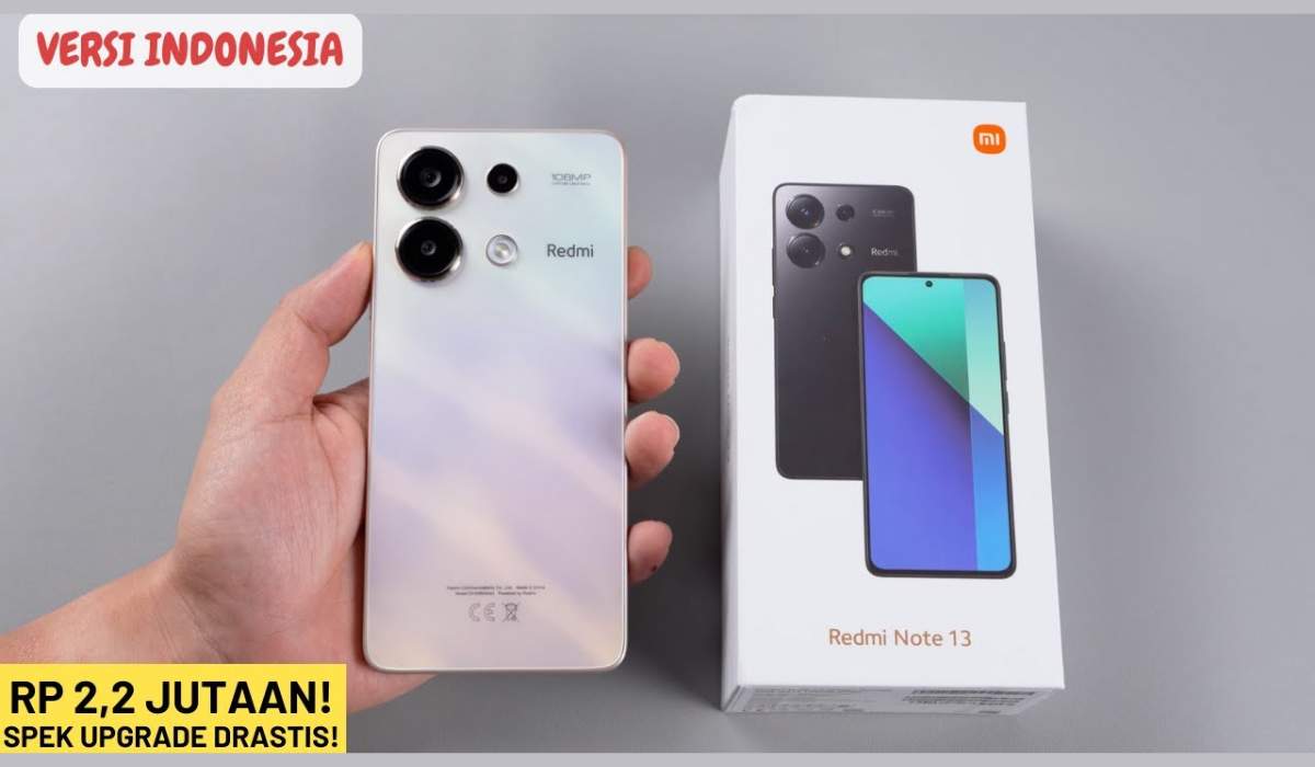 Rusak Harga Pasar! Redmi Note 13 Series Hanya Rp2 Jutaan, Desain Minimalis, Baterai Super Besar, Chipset Snapd