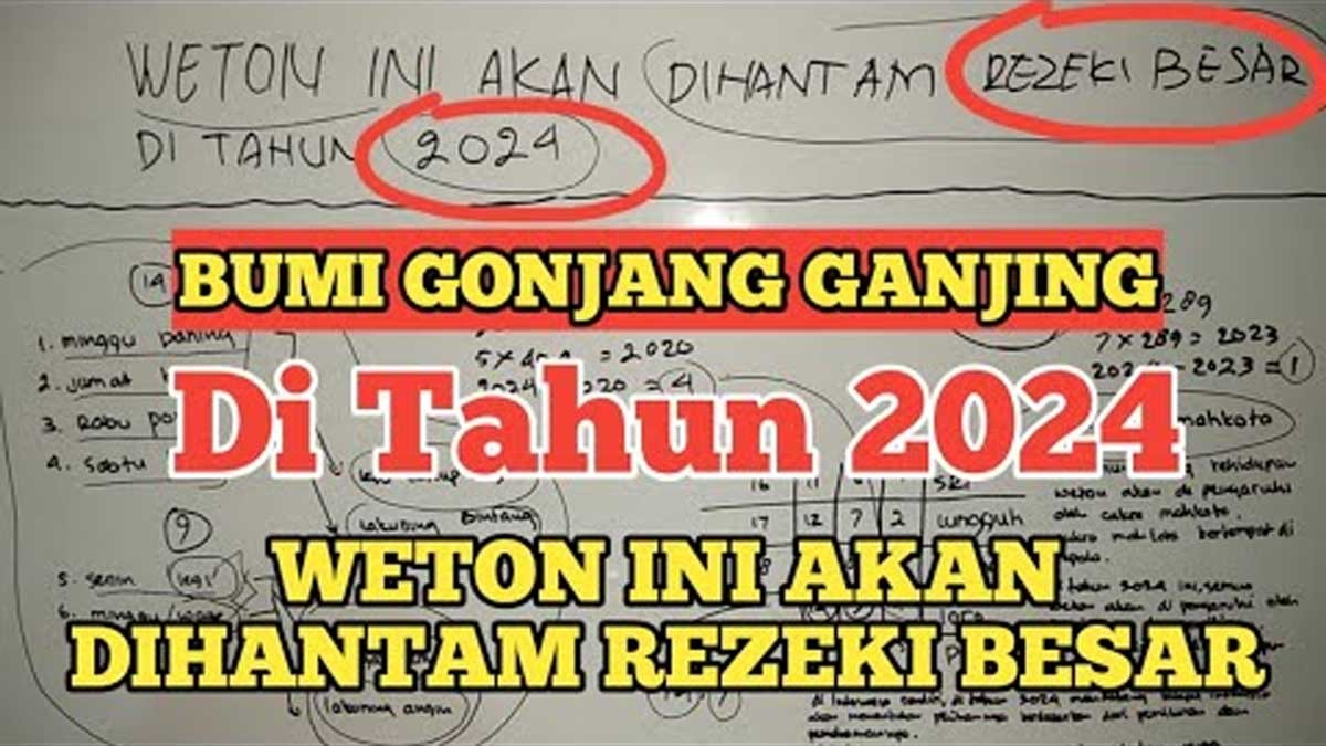 4 Weton Terkuat dalam Mencari Rezeki Menurut Primbon Jawa, Bisa Mencapai Kesuksesan dengan Mudah