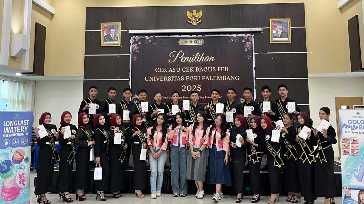 Finalis Cek Ayu Cek Bagus FEB Univ PGRI Palembang Ikuti 'Beauty dan Grooming Class' Bersama Emina Cosmetics