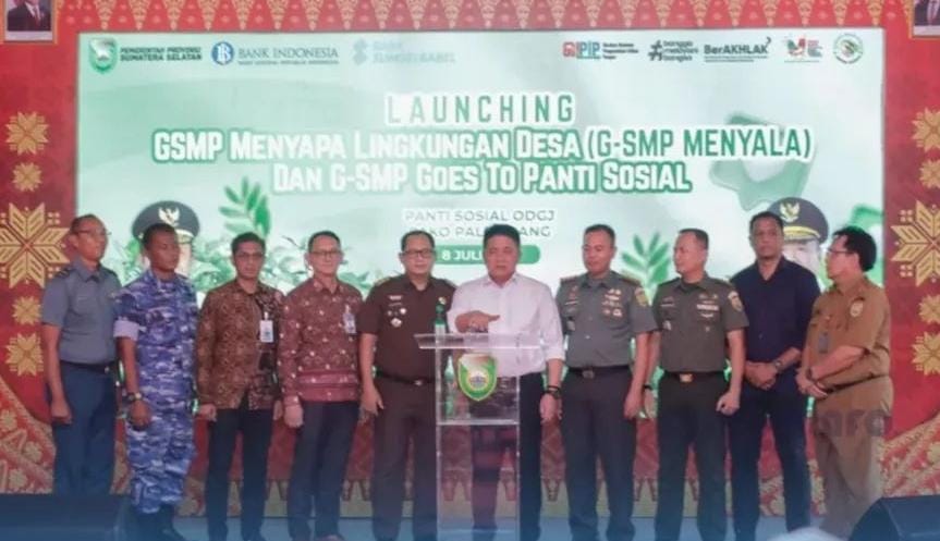 Sekda Kota Lubuk Linggau Hadiri Launching G-SMP Menyala dan Goes To Panti Sosial