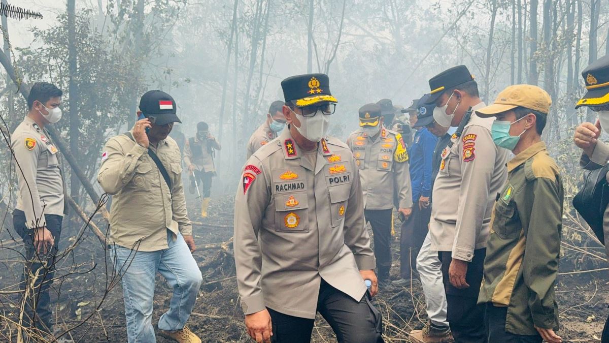 3 Hari Api Membara di Lempuing Jaya, Polda Sumsel Pertebal Personel BKO dan Brimob, Ini Lokasinya