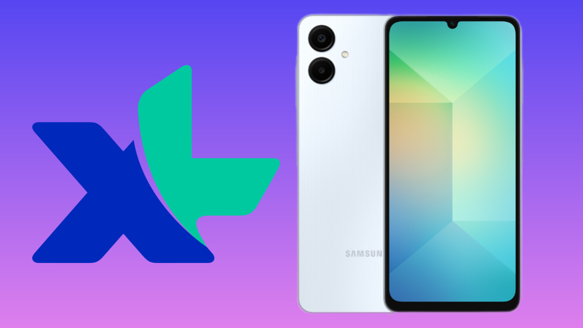 Paket Bundling XL, Beli Samsung Galaxy A06, Gratis Paket Data 36GB Selama 12 Bulan