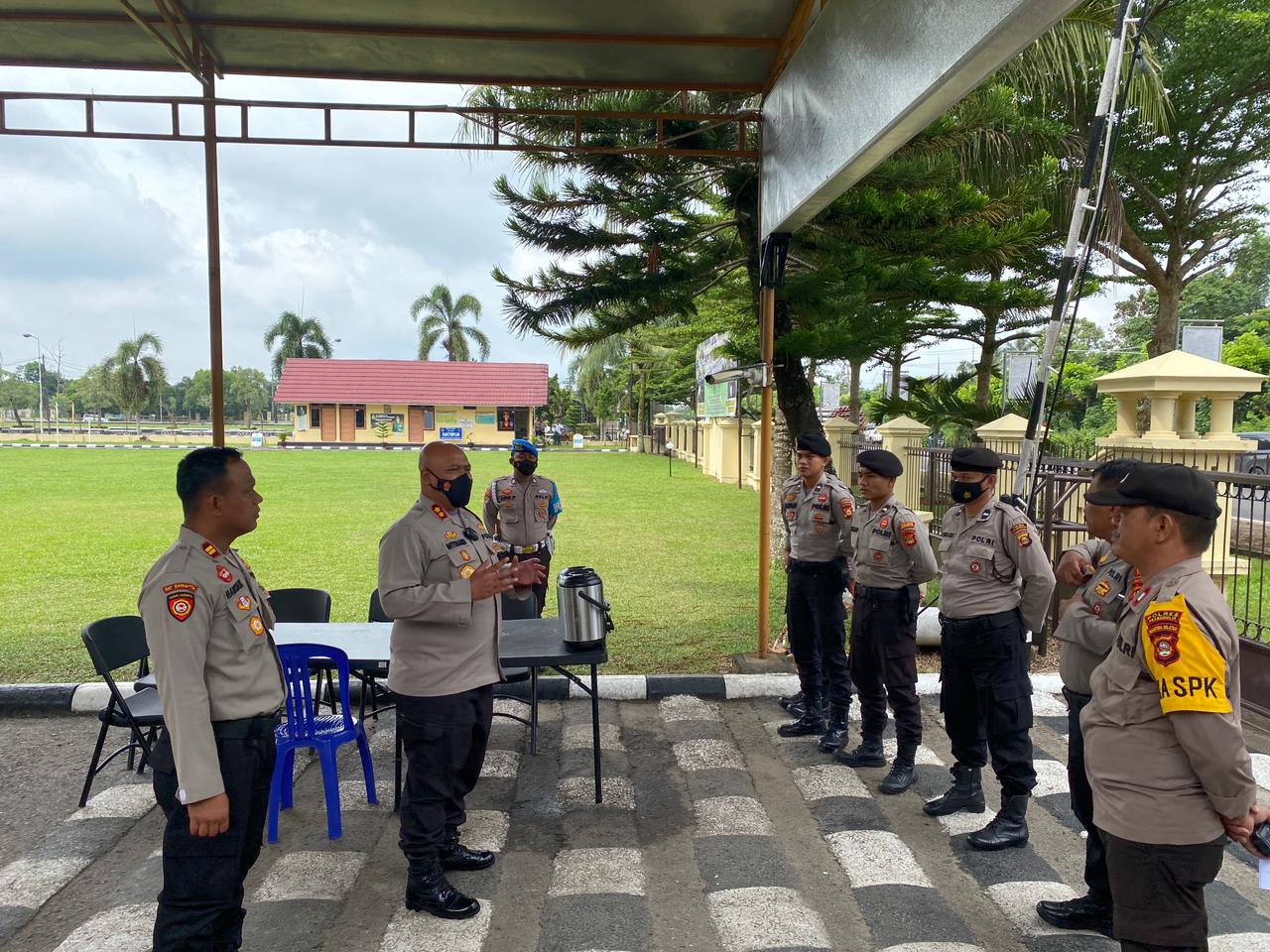 Pasca Bom Bunuh Diri di Polsek Astana Anyar, Seluruh Polres di Sumsel Perketat Pintu Masuk