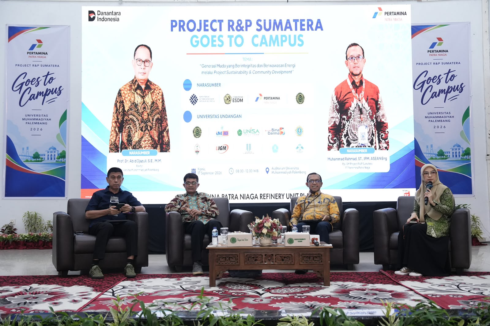 GOKIL BINGIT! Kilang Plaju Invasi Kampus Palembang, Mahasiswa Auto Didapuk Jadi Agent of Change Energi!