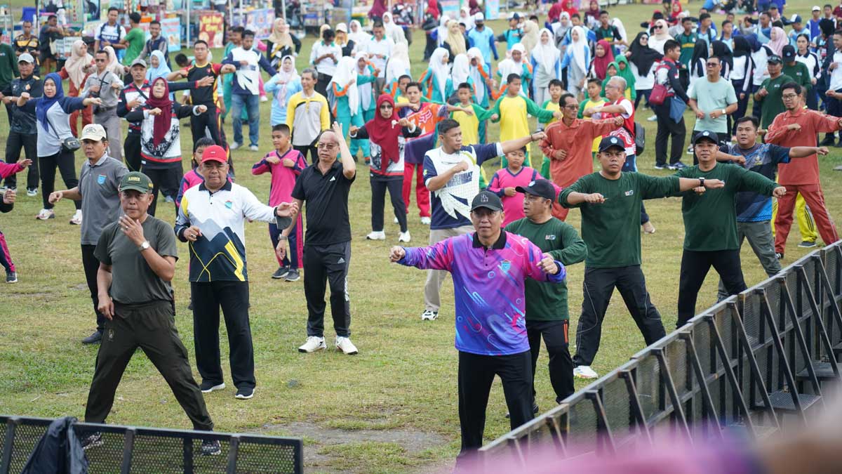 Sukses Digelar! Jalan Santai dan Senam Bersama Jadi Rangkaian Puncak Menuju HUT Ogan Ilir 7 Januari
