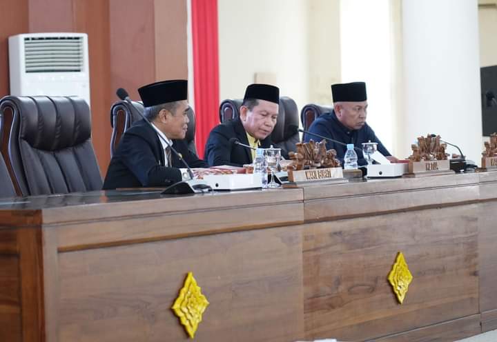 DPRD OI Terima Laporan Bupati Soal LKPJ Tahun 2022