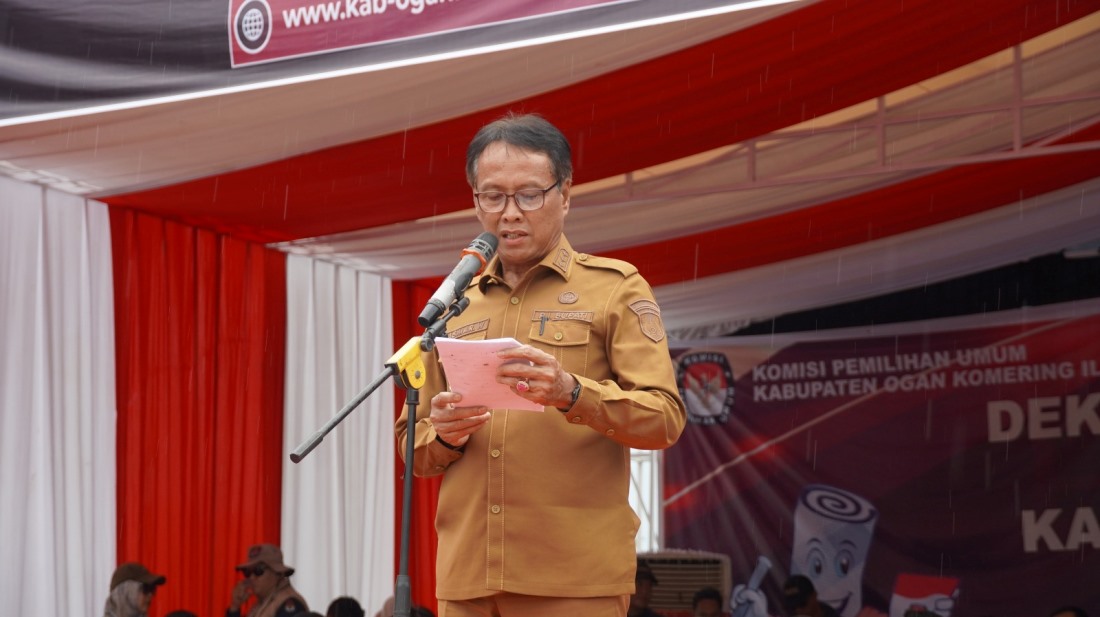 Pj Bupati Asmar Wijaya Ajak Wujudkan Pilkada OKI 2024 Bermartabat