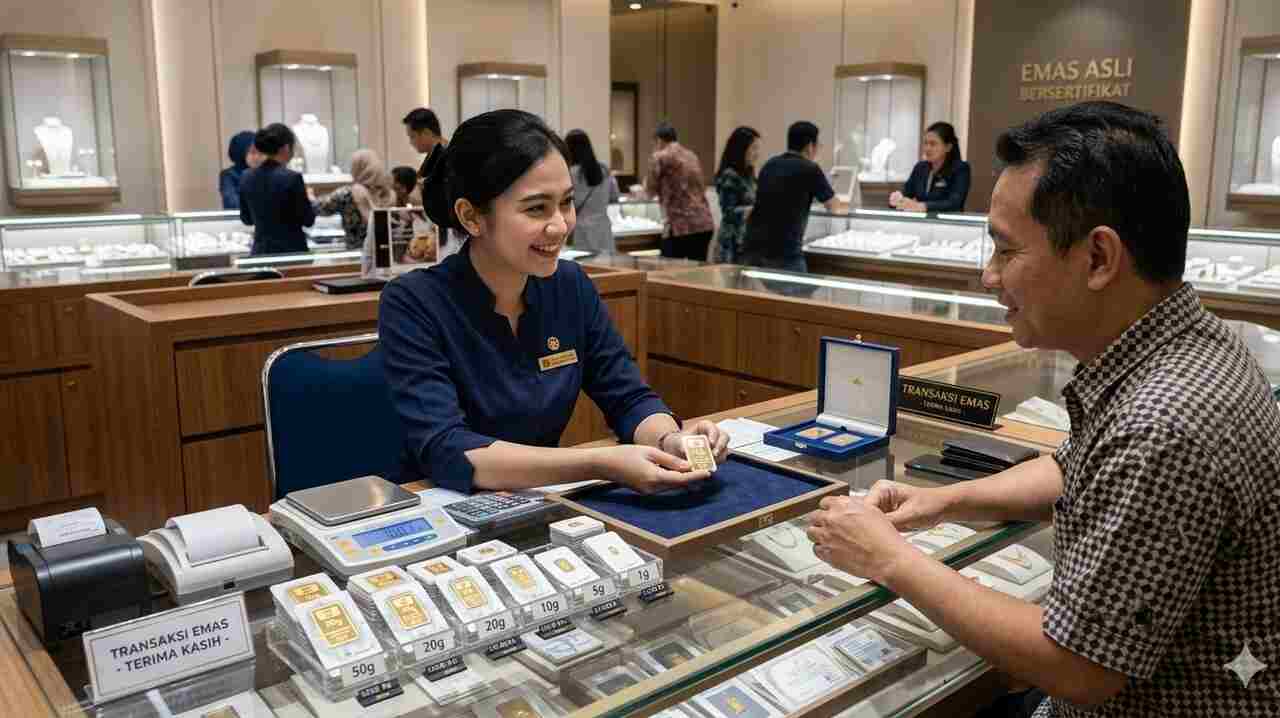 Cek Harga Emas Terbaru di Pegadaian! Antam Cs Kembali Turun Hari Ini