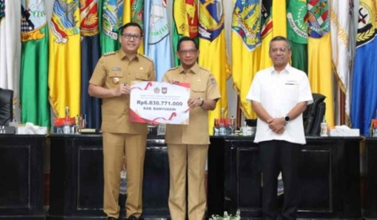 Sukses Kendalikan Inflasi Daerah, Pemkab Banyuasin Raih Penghargaan Ini dari Kemendagri