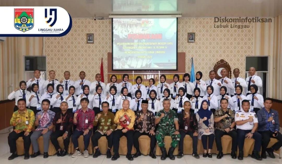 Wakil Wali Kota H Rachmat Hidayat Buka Latsar CPNS Golongan II Angkatan I-IV