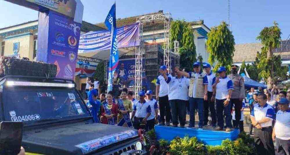 100 Offroader Jelajahi Alam Kabupaten Lahat