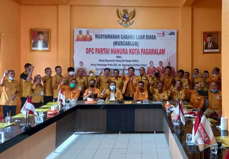 Pandin Pirmansyah Pimpin DPC Hanura Pagaralam