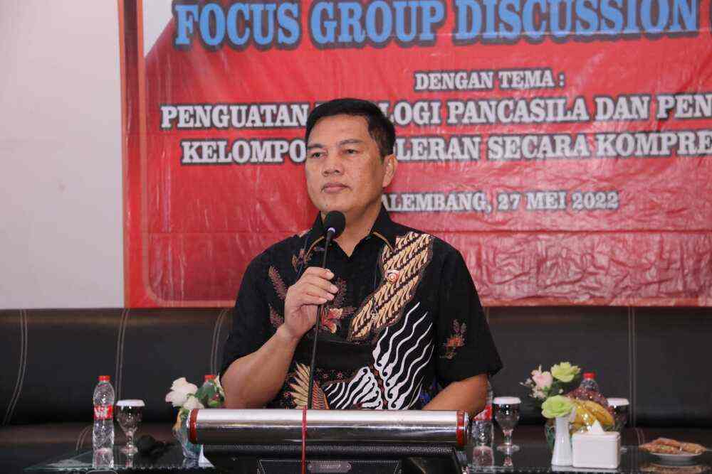 Kuatkan Ideologi Pancasila, Polda Sumsel Gelar FGD