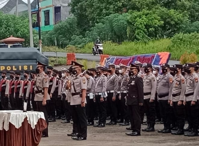 Dua Perwira di Polres Empat Lawang Lakukan Sertijab