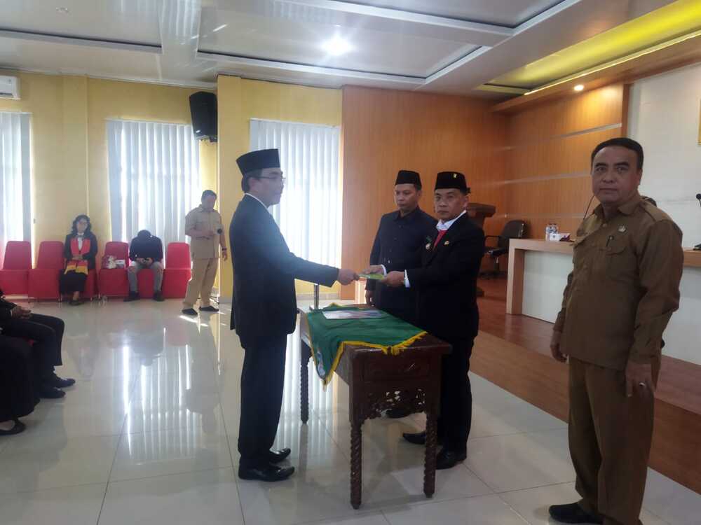 Amrullah Resmi Jadi Kepala Bappeda Muratara