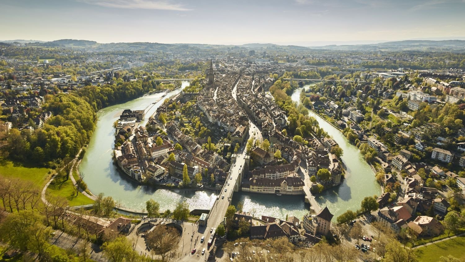 Keindahan Sungai Aare di Swiss, Lokasi Anak Ridwan Kamil Terseret Arus
