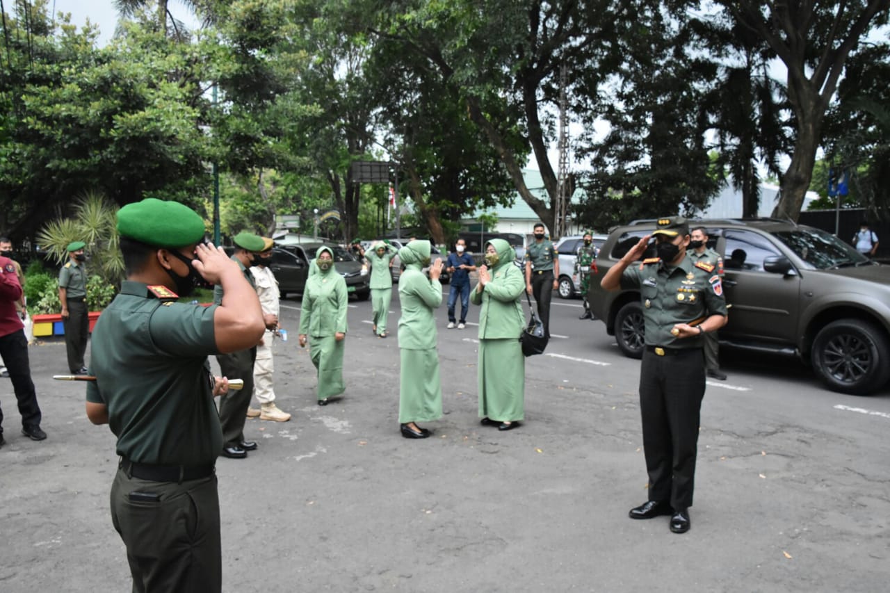 Kunjungan Kerja di Kodim 0718/Pati, Danrem 073/MKT Sampaikan Visi dan Misi