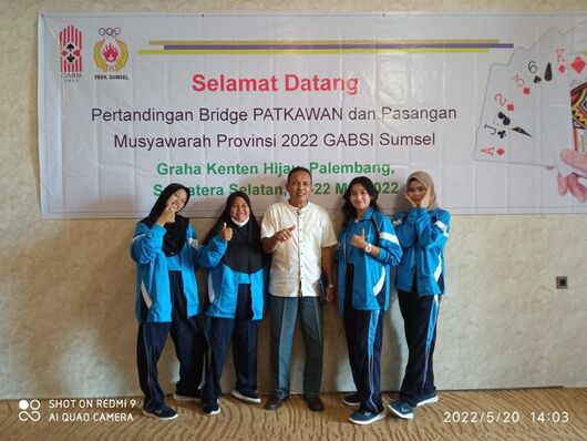 Diperkuat Anak-anak SMP, Tim Putri U-21 PALI Juara Dua Kejurda Bridge