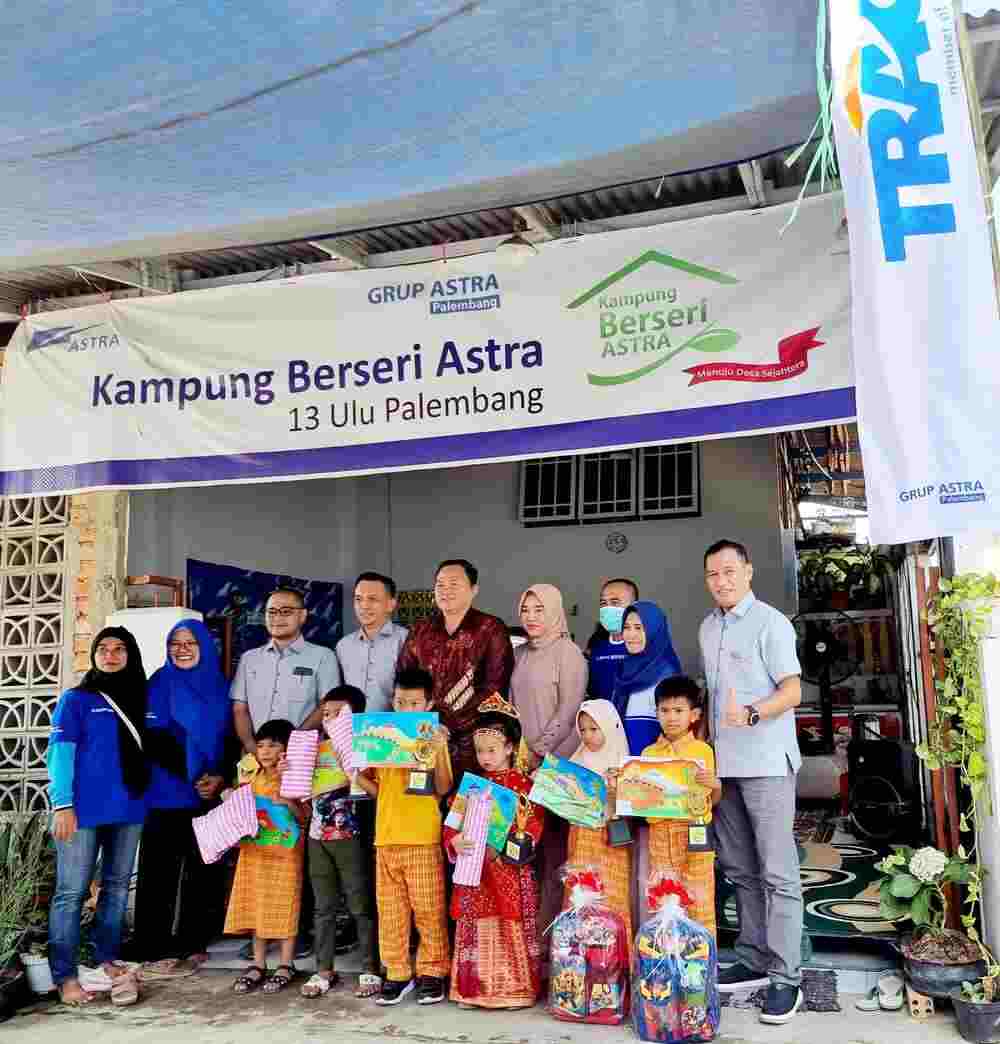 Grup Astra Palembang Relaunching Kampung Berseri Astra 13 Ulu