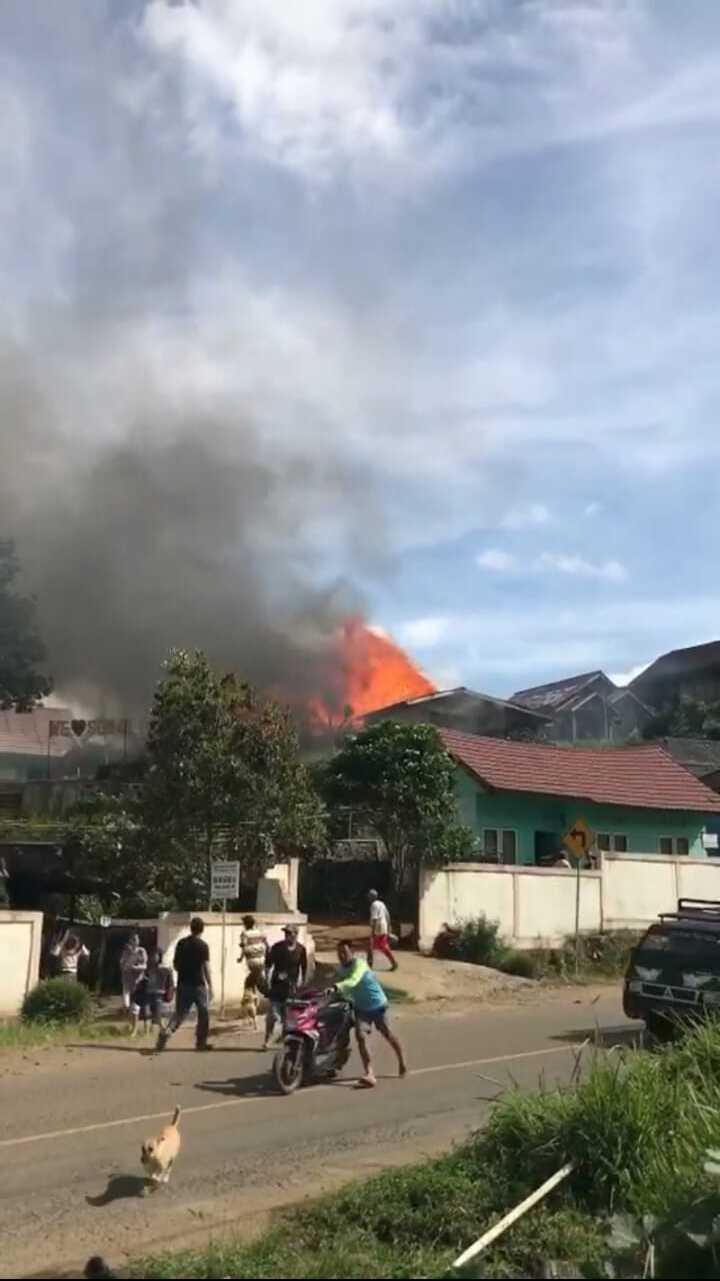 2 Lokal Gedung SDN 41 Pagaralam Hangus Terbakar