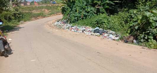 Bertahun-tahun Sampah Menumpuk di Jalan Lingkar