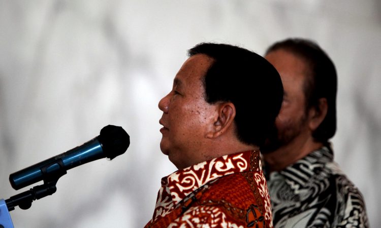 Survei SPIN: Prabowo Masih Posisi Puncak Disusul Ganjar dan Anies
