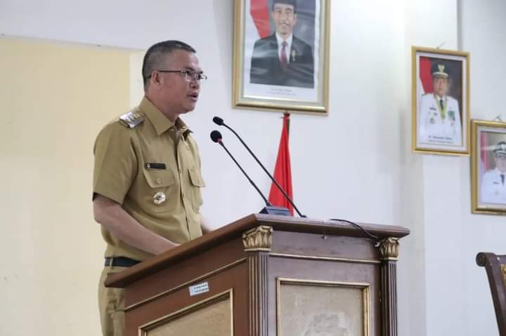 Wako Hadiri Rapat Paripurna V sidang III DPRD Kota Pagaralam